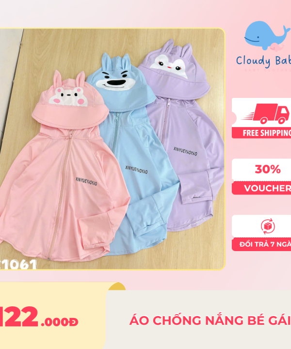 ÁO CHỐNG NẮNG CÁNH DƠI CHO BÉ - CLOUDY BABY