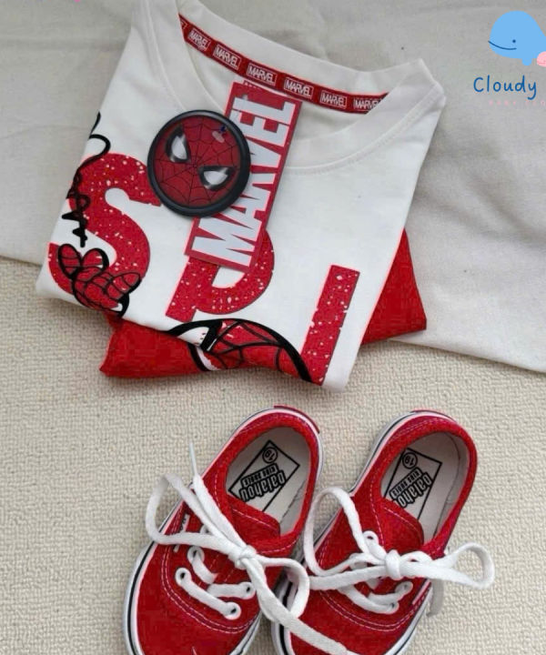 Quần áo cotton Spider Man giá rẻ